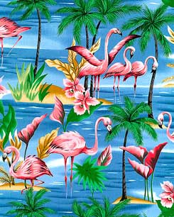 Paradise Island Flamingos